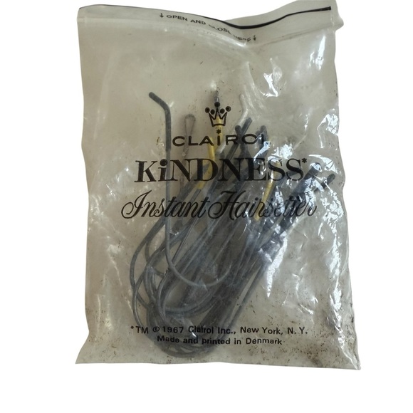 1967 Clairol Kindness 14 Instant Hairsetter Hot Rollers w Clips Denmark Tested - Picture 9 of 11